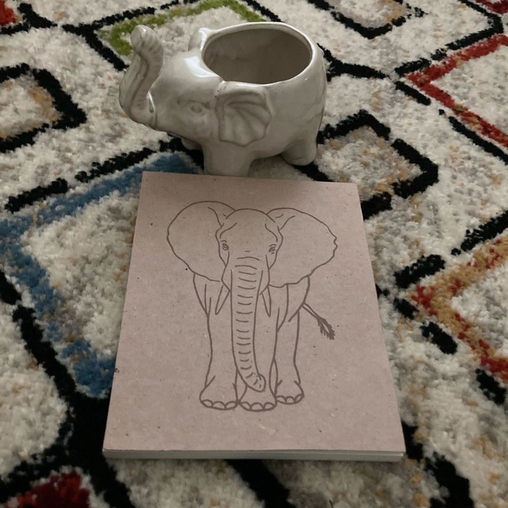 FINAL! Elephant Planter & Elephant Pad